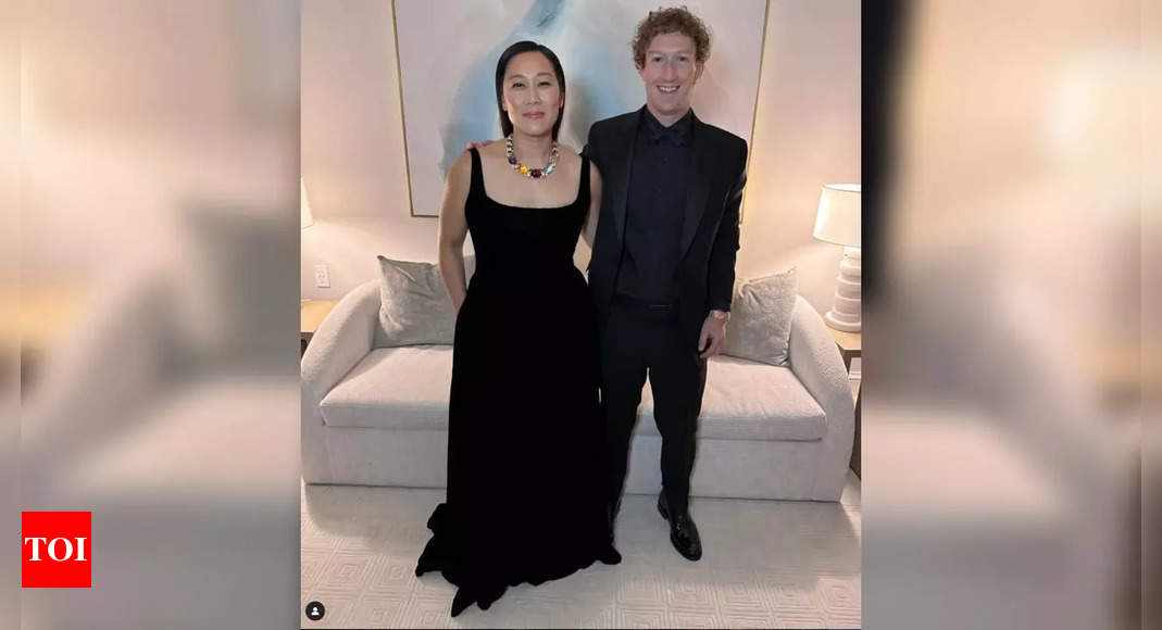 Mark Zuckerberg’s post with wife Priscilla Chan ahead of Trump’s inauguration goes viral