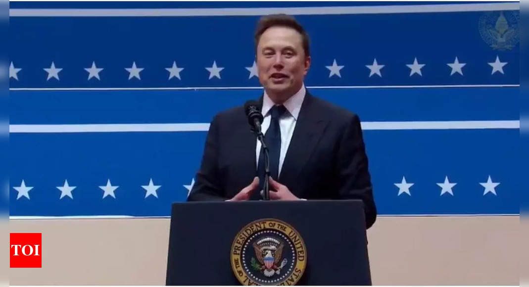 Elon Musk gives high-energy speech at Donald Trump’s inauguration, thanks fans for “making it happen”