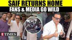 Saif Ali Khan Gets Discharge; Returns Home After Recovery - Fans, Media & Supporters Welcome Him | WATCH