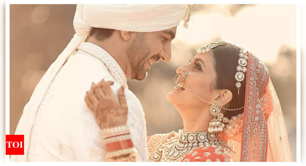 Imlie fame Megha Chakraborty ties the knot with boyfriend Sahil Phull; share first photos from their wedding