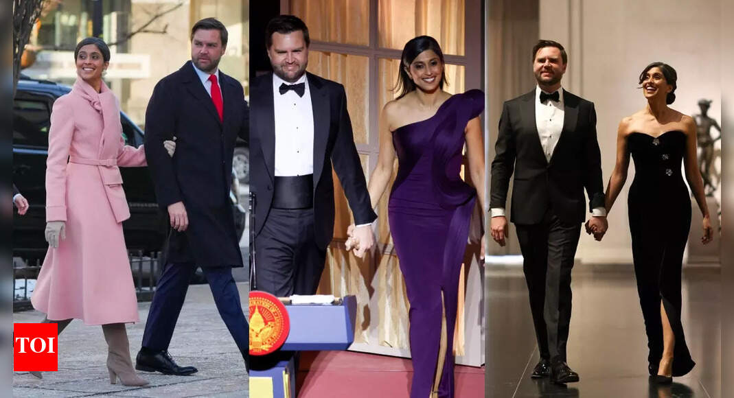 Presidential Inauguration 2025: Stunning outfits Second Lady Usha Vance - Usha Vance Measurements: Height, Figure & Public Appearance