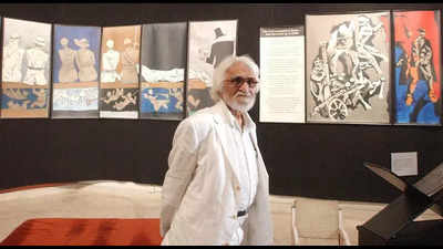 Delhi court orders seizure of 2 ‘offensive’ MF Husain paintings