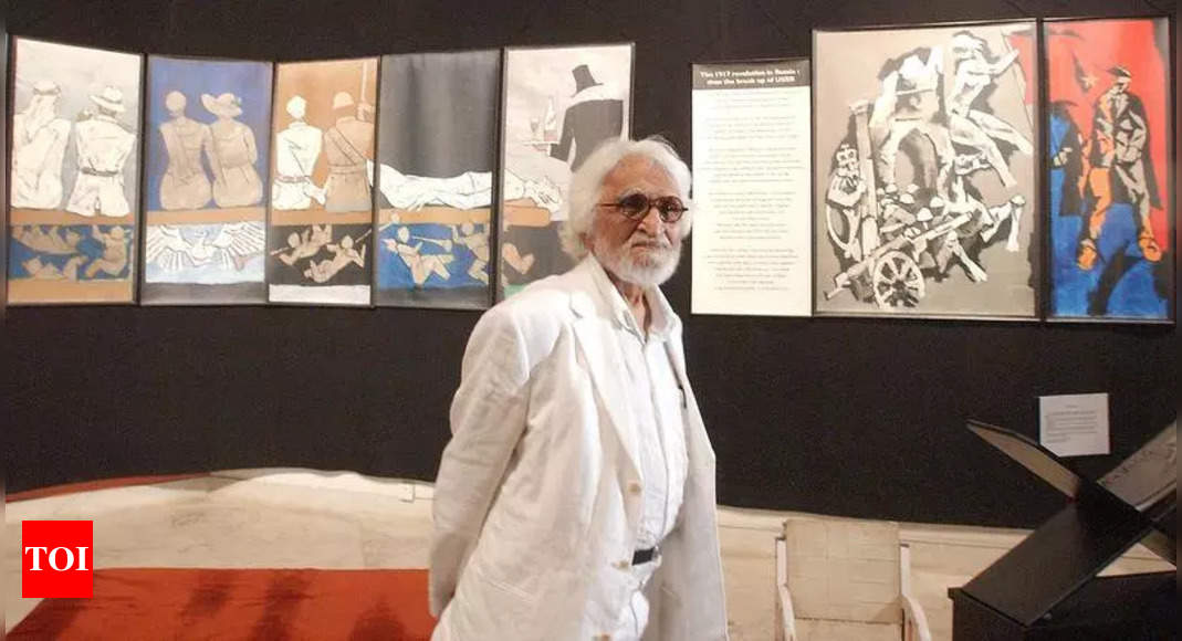 Delhi court orders seizure of 2 ‘offensive’ MF Husain paintings