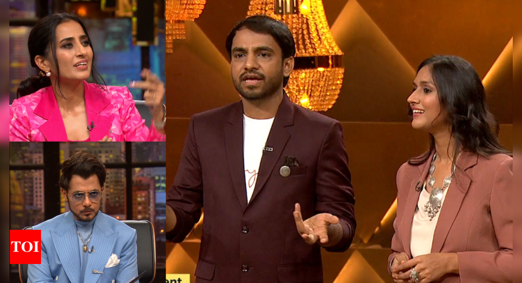 Shark Tank India 4: Anupam Mittal and Vineeta Singh accuse pitchers Rajesh and Aastha of making false promises in the deal; latter slams them 'hum apni zubaan ki khate hai'