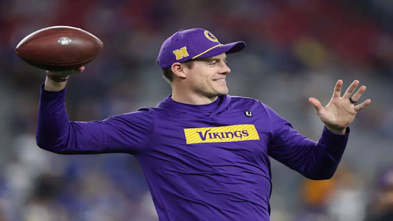The Minnesota Vikings secure future with multiyear contract extension with head  coach Kevin O'Connell following a 14-3 regular season | NFL News - The  Times of India
