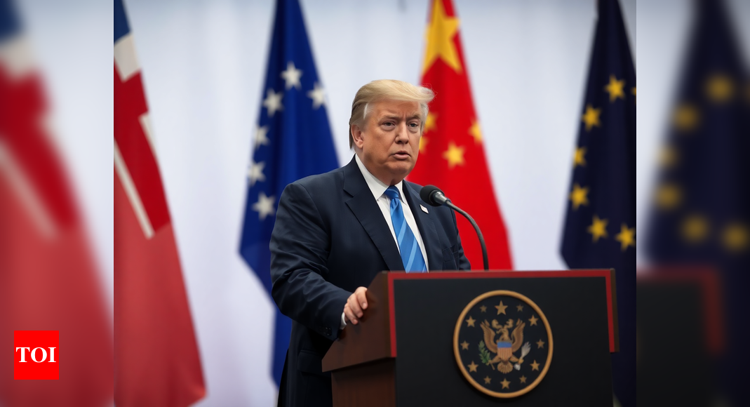 European Union Tariffs: Trump plans to hit European Union with tariffs, 10% rate on China | World News – The Times of India