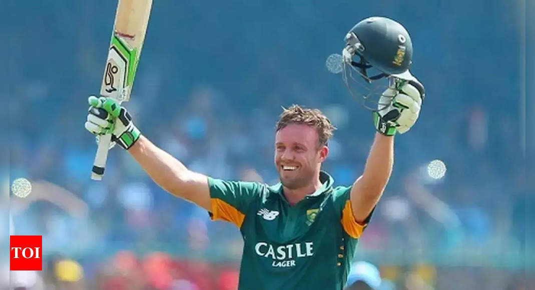 ‘I might still play cricket’: Legend AB de Villiers hints at comeback from retirement | Cricket News – The Times of India