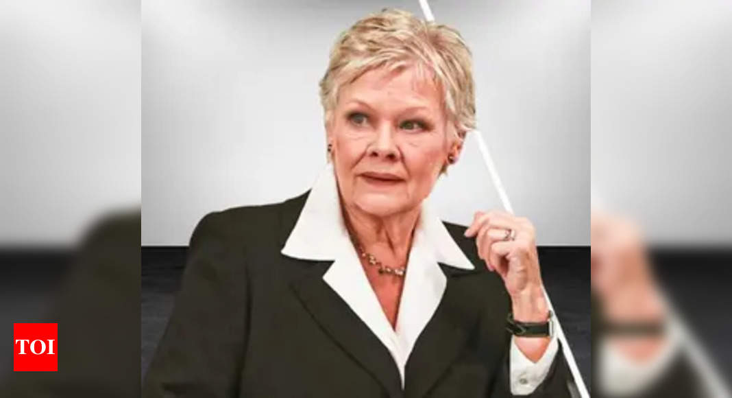 Judi Dench says due to vision loss, she can't go out alone