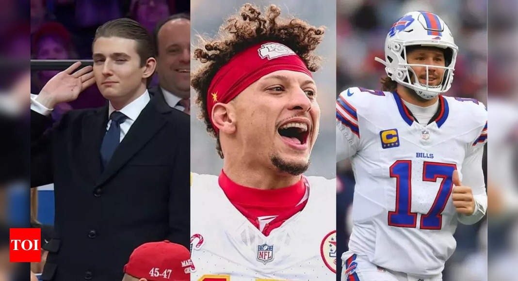 Barron Trump vs. NFL Giants: How His Height Stacks Up Against Top Quarterbacks Like Patrick Mahomes and Josh Allen | NFL News – The Times of India