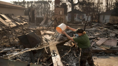 The ash left behind by the Los Angeles wildfires might be toxic, experts warn