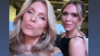 Donald Trump Jr's girlfriend Bettina Anderson poses with his stepmother Marla Maples, sends this message