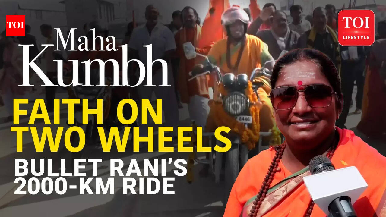 Meet Bullet Rani: The Woman Who Rode 2000 KM for Maha Kumbh 2025wo
