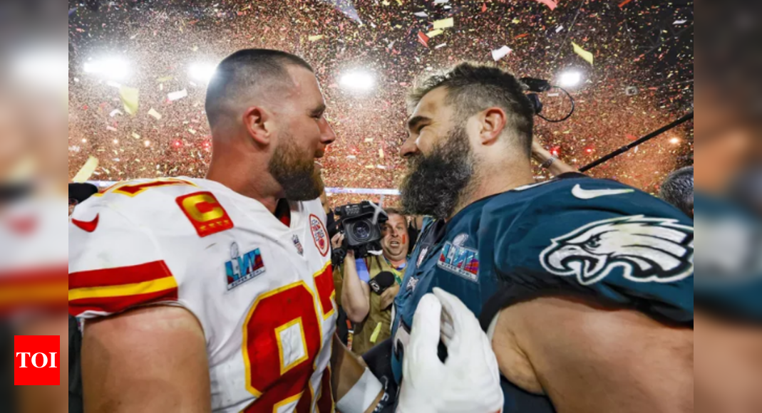 Jason Kelce Calls Out Brother Travis Kelce and Patrick Mahomes for Benefiting From 'Bad Call'