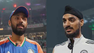 Watch: Varun Chakravarthy, Arshdeep Singh compliment each other for India's victory against England