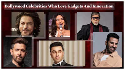 From Shah Rukh Khan to Amitabh Bachchan: Bollywood celebrities who love gadgets and innovation