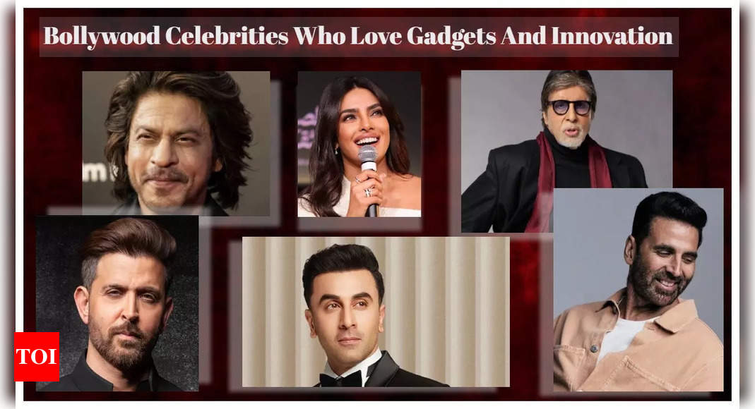 Shah Rukh Khan to Amitabh Bachchan: Bollywood celebrities who love gadgets and innovation