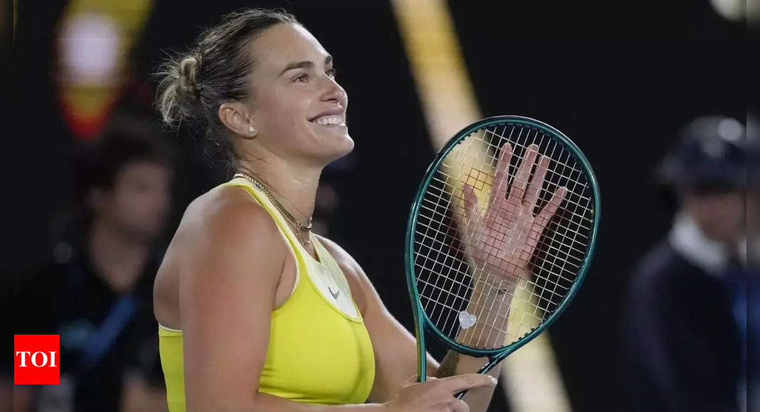 Sabalenka batters Badosa to make 3rd straight AO final