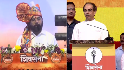 On Balasaheb's anniversary, Shinde's 'real' Shiv Sena jibe vs Uddhav's 'wounded tiger' warning