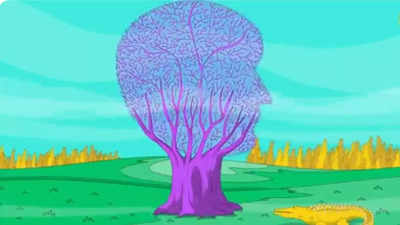 Optical illusion personality test: Is it a tree or a human? What you see first reveals if you are stressed or content in life