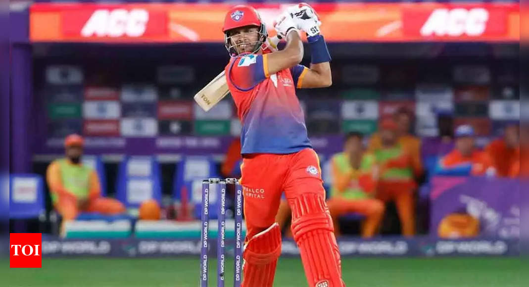 ILT20: Dasun Shanaka helps Dubai Capitals beat Gulf Giants | Cricket News – The Times of India