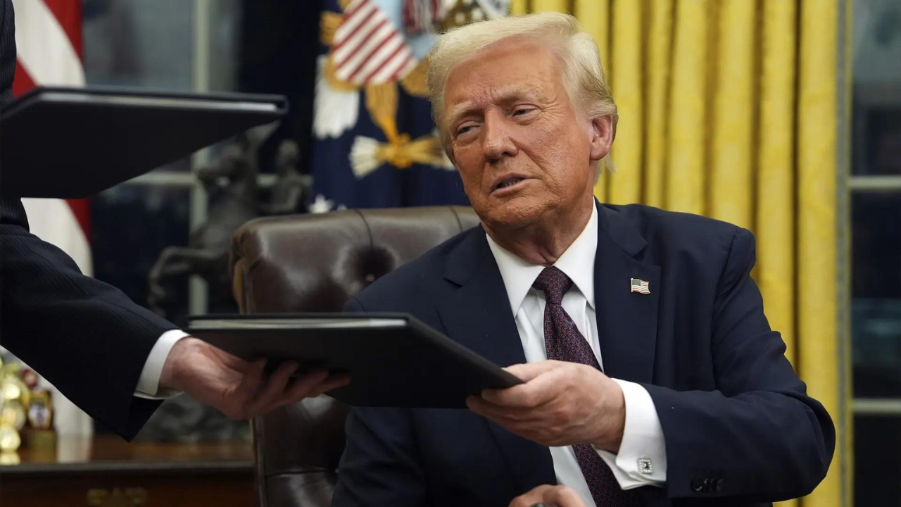 Donald Trump signs executive order to boost US global AI dominance 'free from ideological bias'