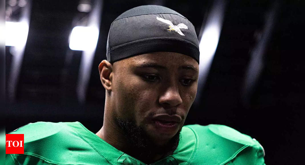 “Treat him like a running back and hit him”: Commanders look to contain Eagles’ Saquon Barkley to give themselves a chance the in NFC Championship