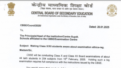 CBSE 2025: Exams to be cancelled for students caught using electronic devices or spreading rumors, check official notice here