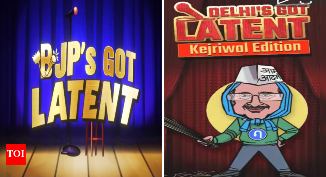 'Delhi's got latent' vs 'BJP’s got latent': AAP, BJP trade barbs in parody face-off