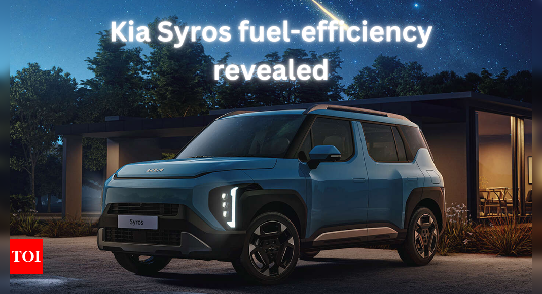 Kia Syros fuel-efficiency figures revealed: 20.75 km/l with this engine