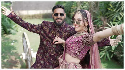 Rapper Emiway Bantai and Swaalina get married in a dreamy setting - Pics