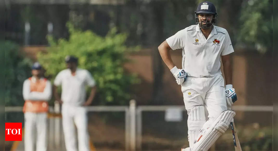 Rohit Sharma, Rishabh Pant flop again on Day 2 of Ranji Trophy; Ravindra Jadeja shines | Cricket News – The Times of India