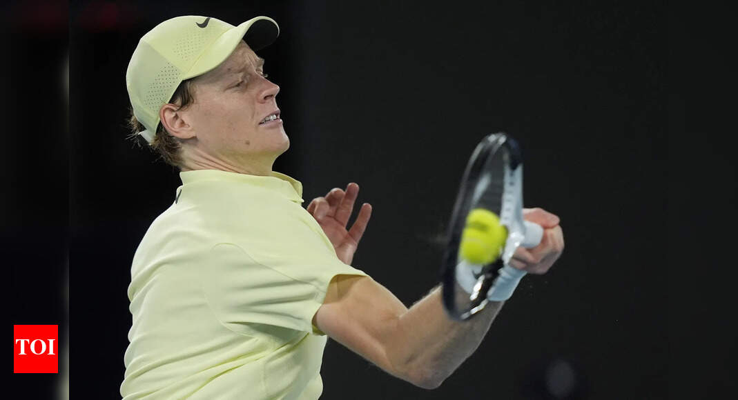 Jannik Sinner beats Ben Shelton to make second successive Australian Open final | Tennis News - The Times of India