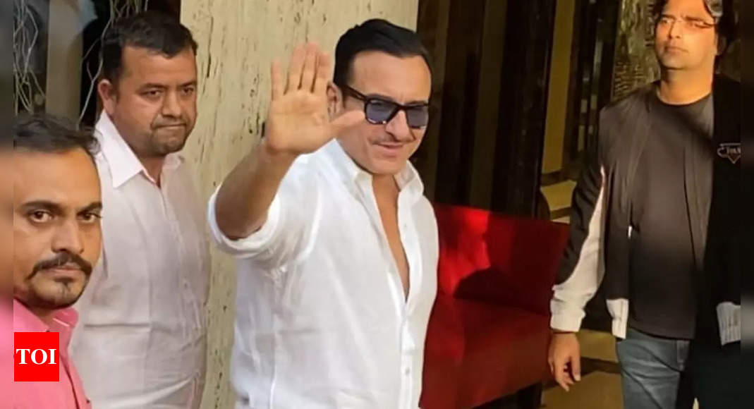 Saif Ali Khan admitted to Lilavati Hospital by his friend Afsar Zaidi, Rajpal Yadav talks about his father’s passing, Mamta Kulkarni to be declared Mahamandleshwar of Kinnar Akhara: Top 5 Entertainment News | Hindi Movie News – The Times of India