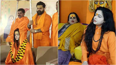 Mamta Kulkarni becomes Mahamandleshwar of Kinnar Akhara, receives a new name 'Shri Yamai Mamta Nand Giri'