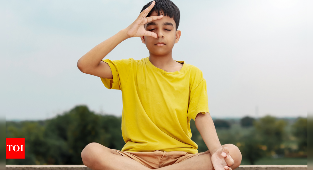 Yoga for kids to improve their motor skills and enhance concentration