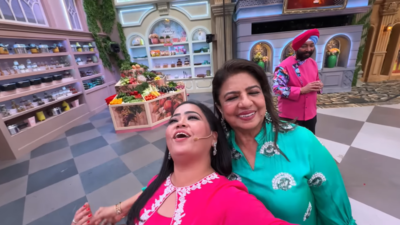 Laughter Chefs 2: Priyanka Chopra's mother Madhu Chopra graces the show to cheer Mannara; Bharti Singh asks, 'Whenever I'd go to LA, give us front row in your son-in-law Nick Jonas' concert'