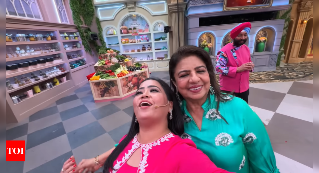 Laughter Chefs 2: Priyanka Chopra's mother Madhu Chopra graces the show to cheer Mannara; Bharti Singh asks, 'Whenever I'd go to LA, give us front row in your son-in-law Nick Jonas' concert'