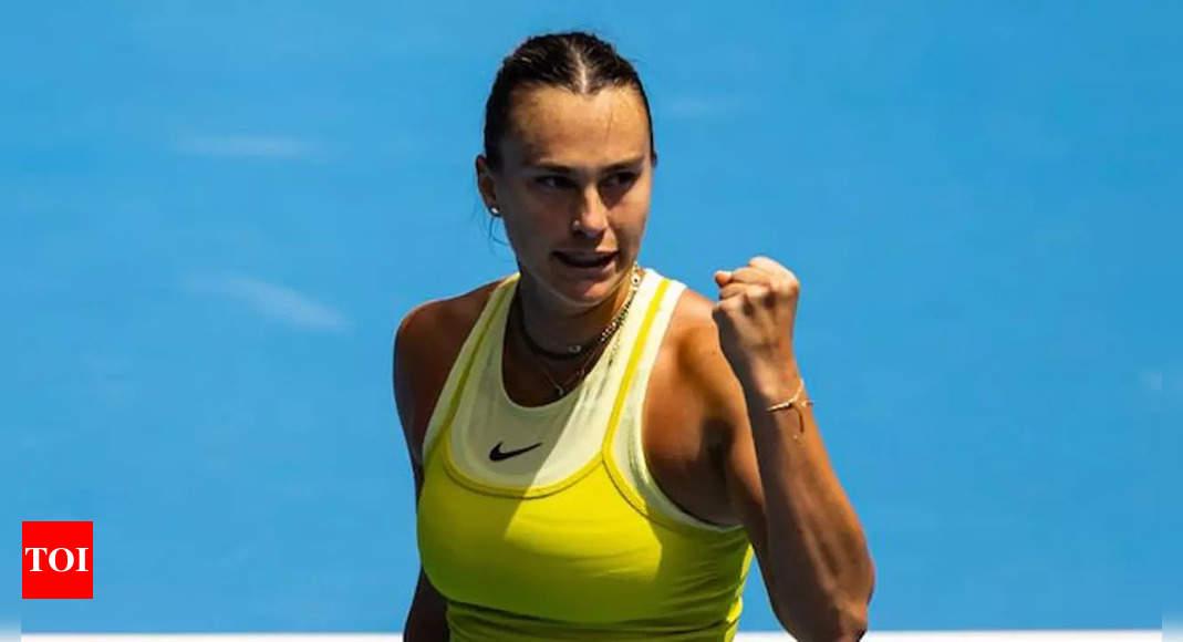 Aryna Sabalenka eyes record treble