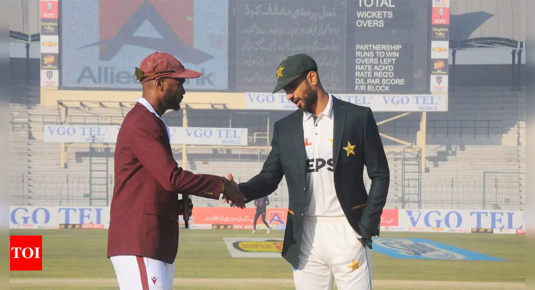 Live Score: Pakistan vs West Indies, 2nd Test Day 1