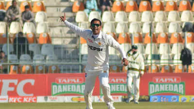 Noman Ali scripts history, becomes first Pakistani spinner to take hat-trick in Test cricket - WATCH