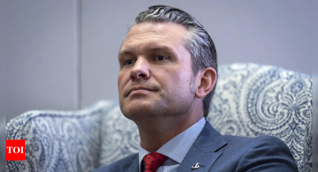 Who is Pete Hegseth? The new Pentagon chief under Donald Trump – The Times of India