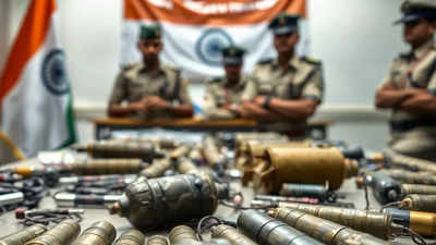 Polythene bag containing explosives recovered in Assam during Republic Day preparations