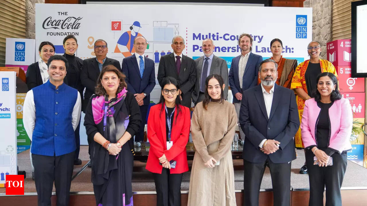 Coca-Cola Foundation, UNDP collaborate to tackle plastic waste crisis in  Asia - The Times of India
