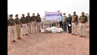 Cops in Jorhat, Lakhimpur destroy seized narcotics worth crores
