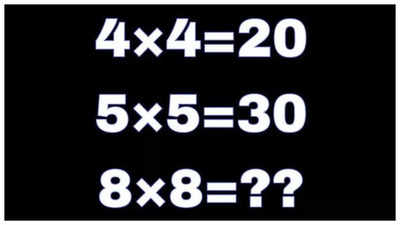 Brain teaser: Only a genius can solve this maths puzzle 4 seconds