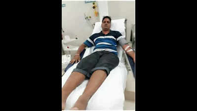 Dhauli man turns personal tragedy into mission for blood donation
