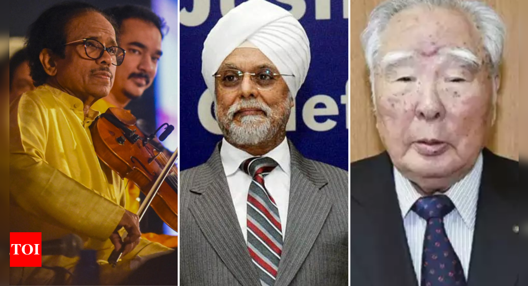 Padma Vibhushan for ex-CJI Khehar, Suzuki, violinist L Subramaniam