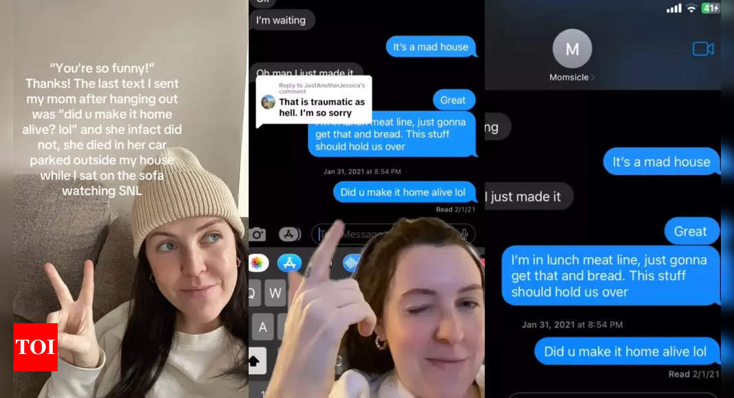Woman joking texts her mom, ‘Did u make it home alive’, only to discover her dead