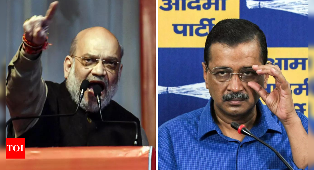 'Delhi waiting for world-famous dip': Amit Shah slams Arvind Kejriwal over Yamuna pollution