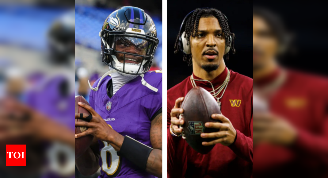 Rookie QB Jayden Daniels calls Baltimore Ravens QB Lamar Jackson his NFL GOAT